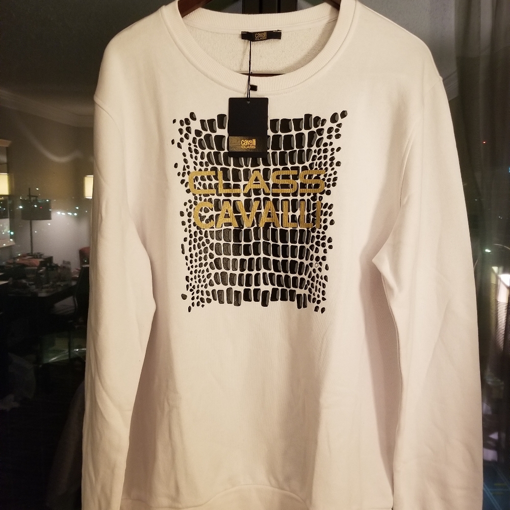 Roberto Cavealli Sweater Men's Size XL